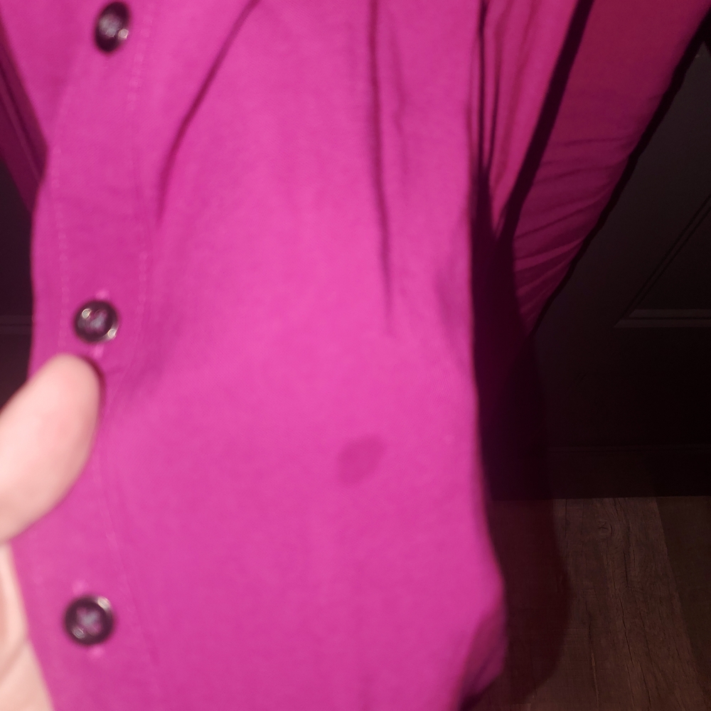 Torrid Pink Button-Front Dress - Picture 3 of 4